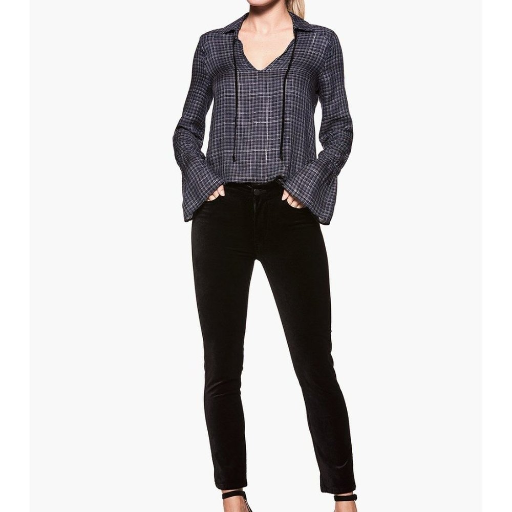 Navy / Silver PAIGE Calissa Shirt